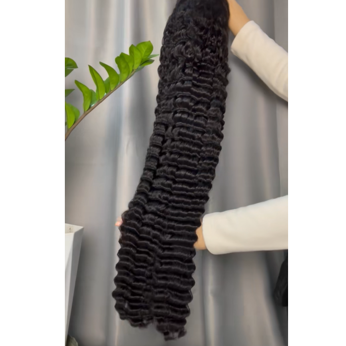 250% 5x5 HD Lace Closure Wig Deep Wave – Premium Raw Hair Wig | Free Shipping