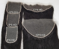 HD Lace Closure & Frontal – 100% Virgin Human Hair, Free Shipping