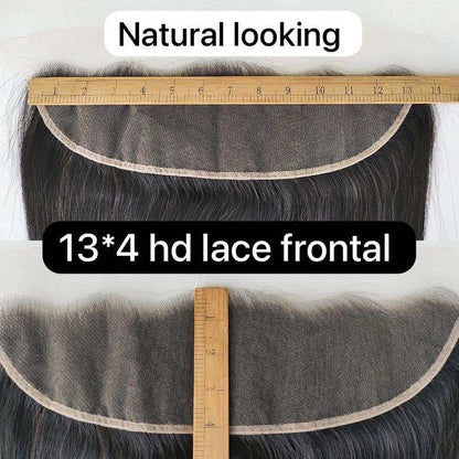 HD Lace Closure & Frontal – 100% Virgin Human Hair, Free Shipping