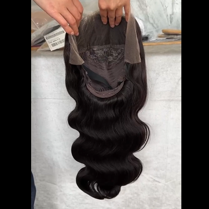 250% 13x4 HD Lace Frontal Wig Body Wave– 100% Virgin Human Hair Wig, Free Shipping