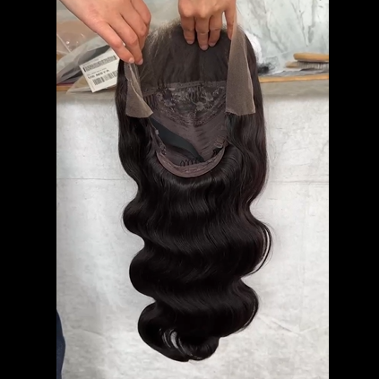 250% 13x4 HD Lace Frontal Wig Body Wave– 100% Virgin Human Hair Wig, Free Shipping