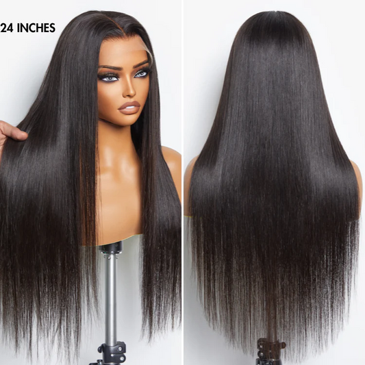 250% 13x4 HD Lace Frontal Wig Straight– 100% Virgin Human Hair, Free Shipping