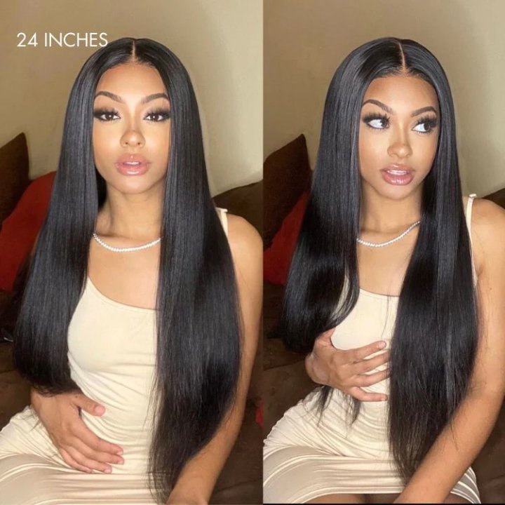250% 5x5 HD Lace Closure Wig Straight– 100% Virgin Human Hair, Free Shipping