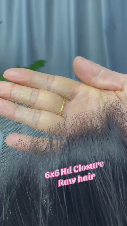 HD Lace Closure & Frontal - 100% Premium Raw Hair | Premium Quality