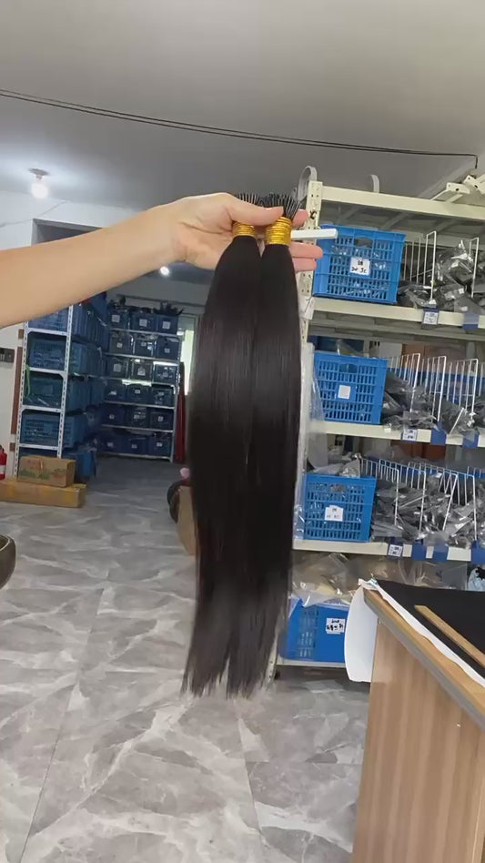 I-Tip Hair Extensions – 100% Virgin Human Hair Microlinks | Soft, Silky & Long-lasting | Free Shipping