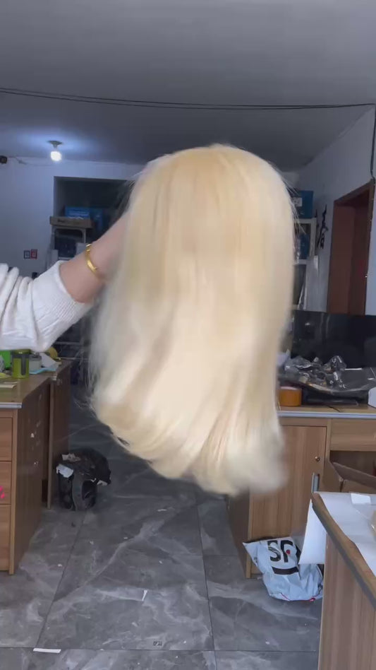 13x4 HD Lace Bob Wig #613 – 8"-14" Human Hair | Free Shipping