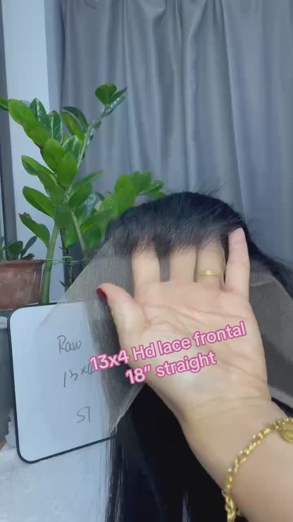 HD Lace Closure & Frontal - 100% Premium Raw Hair | Premium Quality