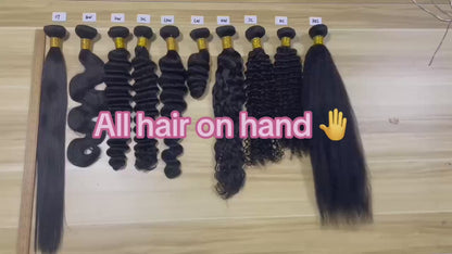 Peruvian Virgin Hair 3 Bundles – 100% Raw Human Hair