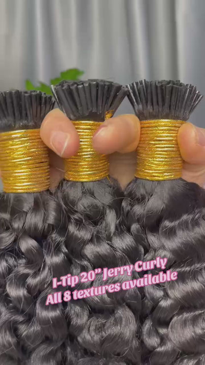 I-Tip Hair Extensions – 100% Virgin Human Hair | Microlinks | Soft & Silky