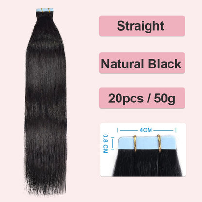 Tape-In Hair Extensions – 100% Virgin Human Hair Deals, Free Shipping